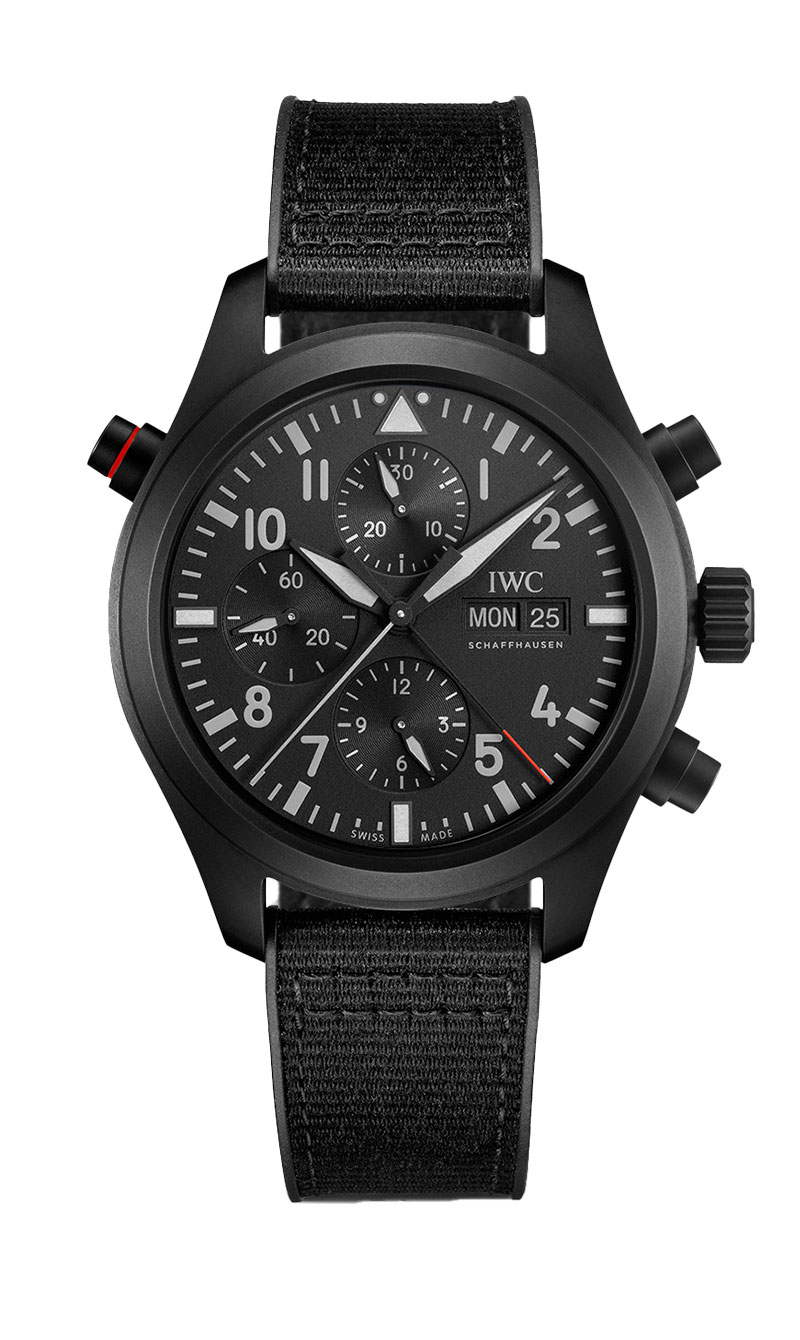 Pilot’s Watch Double Chronograph TOP GUN Ceratanium